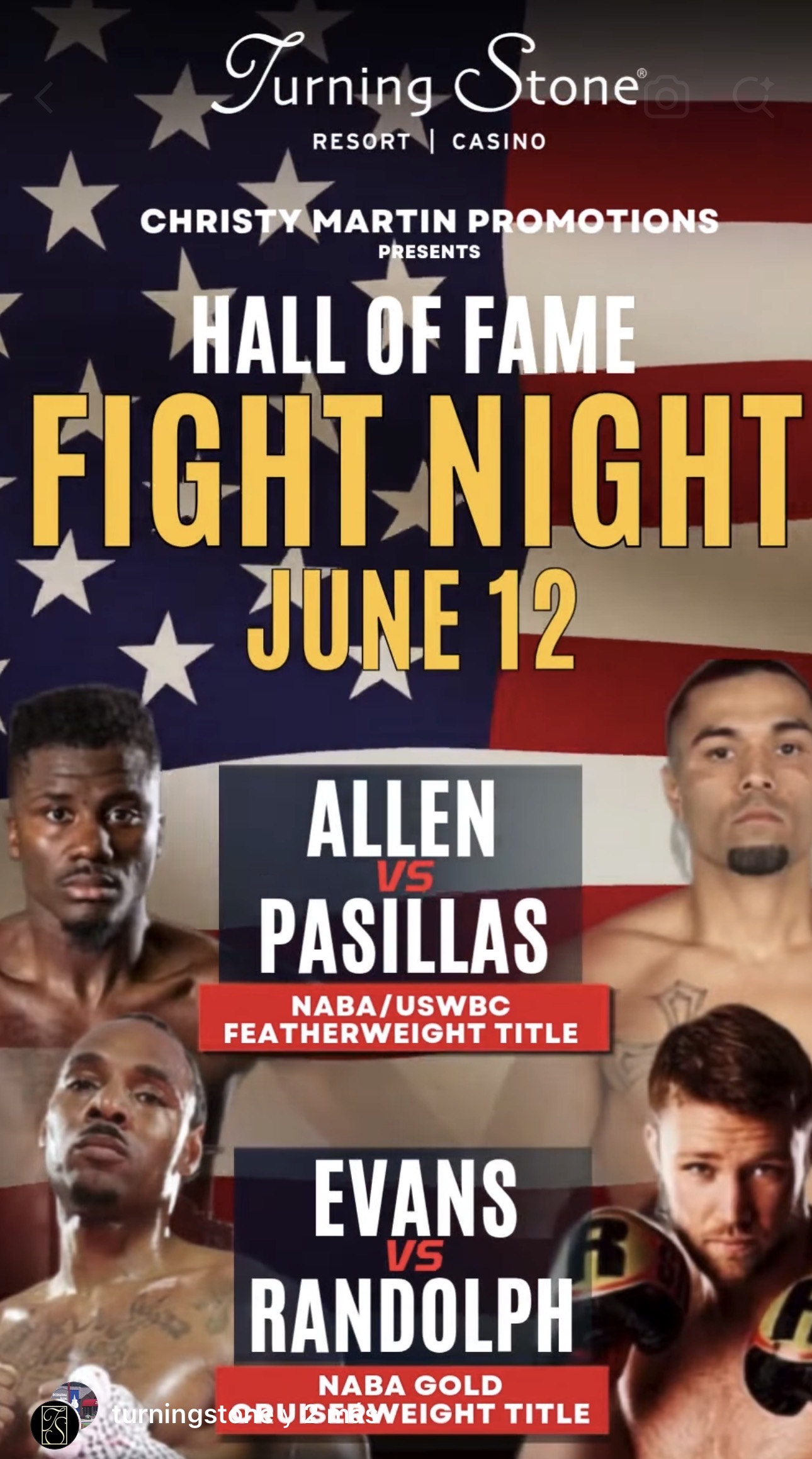 Pasillas vs Allen and Evans vs. Randolph to battle for NABA Titles in New York