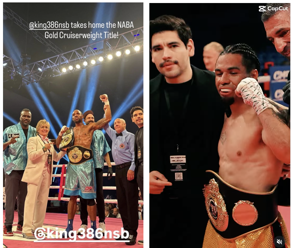 Evans and Pasillas captured NABA titles during IBHOF weekend