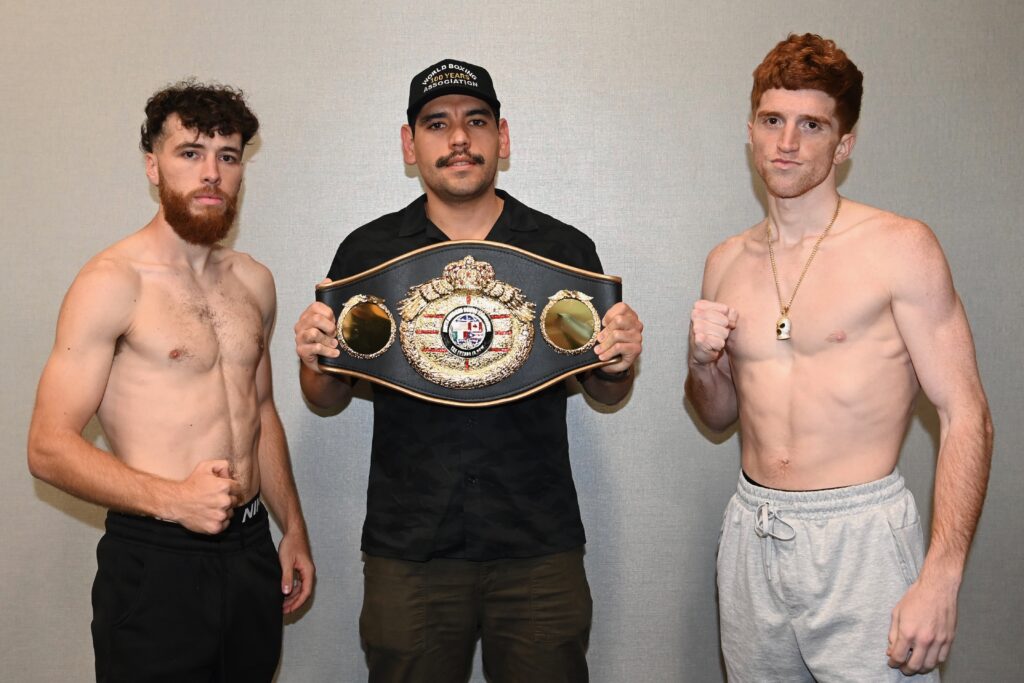 Tejada and Molina make weight for NABA Gold Super Lightweight title bout