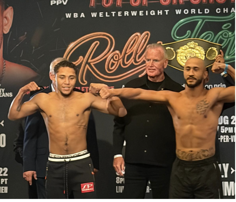 Las Vegas:  Mercado and Utria Ready for Battle